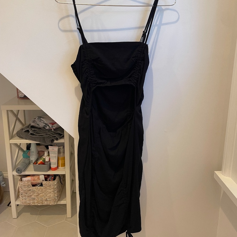 Wild Fable little black cut-out dress